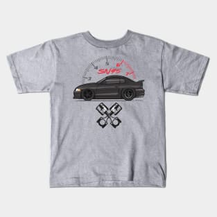 Black SN95 Kids T-Shirt